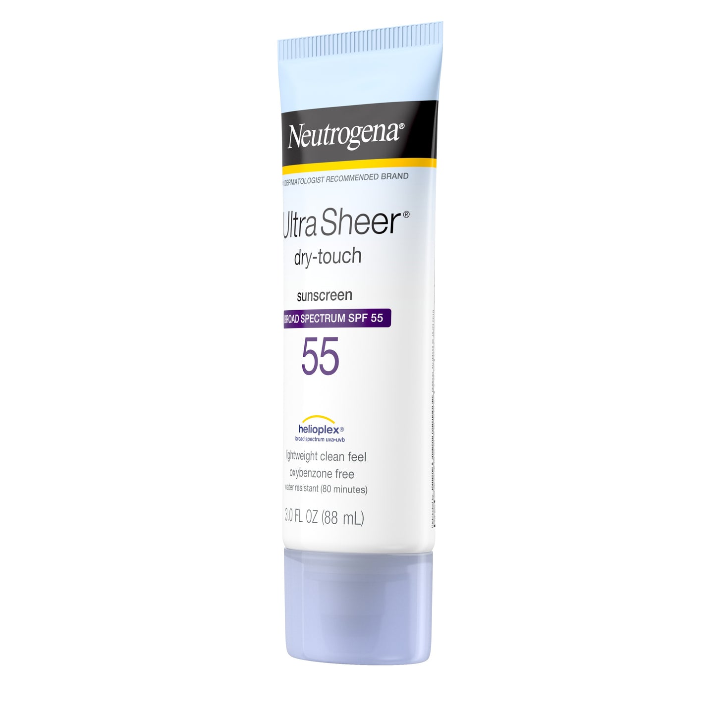 Neutrogena Ultra Sheer SPF 55 Sunscreen, 3 fl oz (88 ml)
