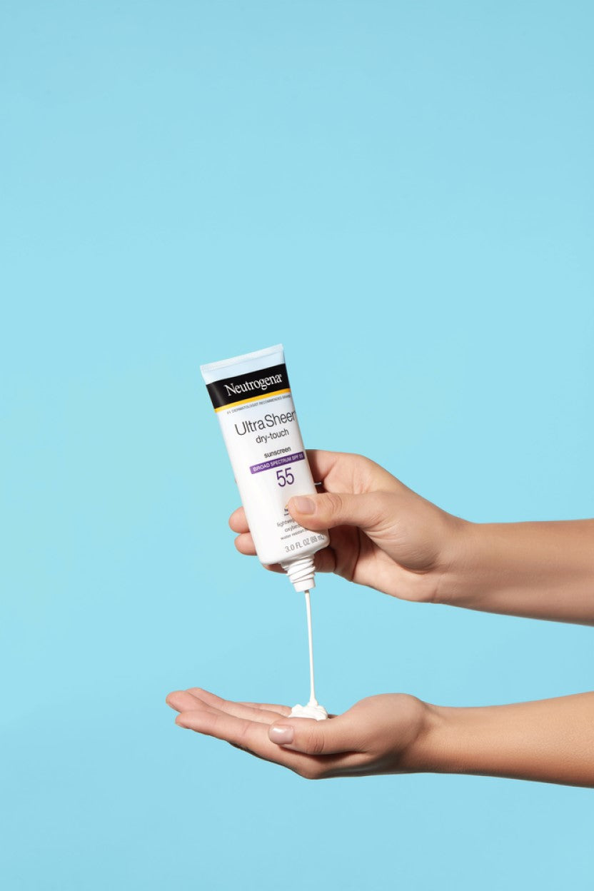 Neutrogena Ultra Sheer SPF 55 Sunscreen, 3 fl oz (88 ml)