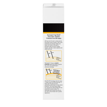Neutrogena Age Shield Face Oil-Free SPF 70 Sunscreen, 3 Fl Oz (88 mL)
