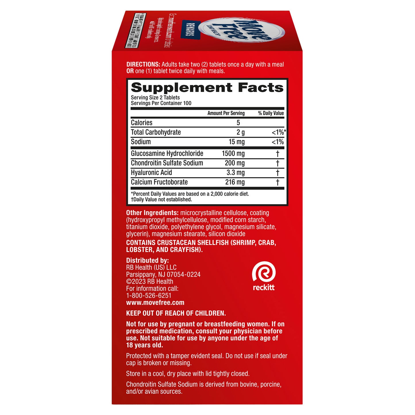 Move Free Joint Health Advanced, 200 Tablets