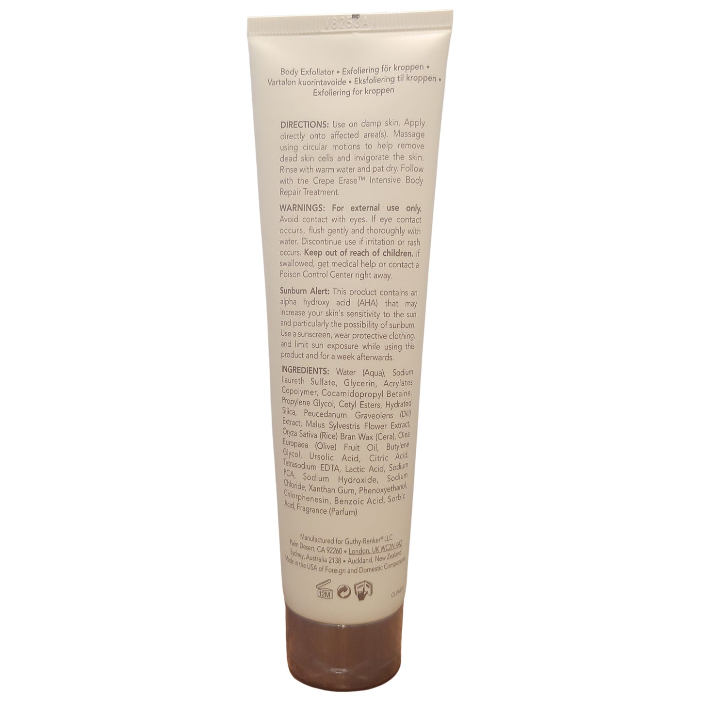 Crepe Erase Exfoliating Body Polish, TruFirm Complex, 3.5 fl oz (100 ml) - Body Exfoliator