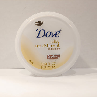 Dove Silky Nourishment Body Cream DeepCare Complex 10 ounces / 300 milliliters