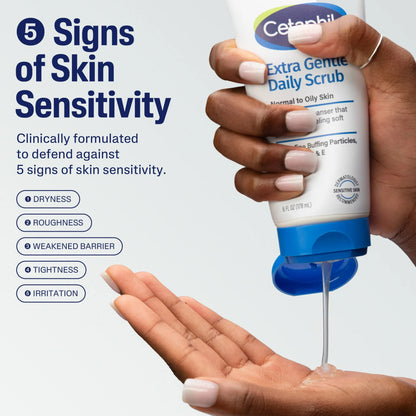 Cetaphil Extra Gentle Daily Scrub 6 FL OZ (178 ml)