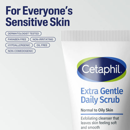 Cetaphil Extra Gentle Daily Scrub 6 FL OZ (178 ml)