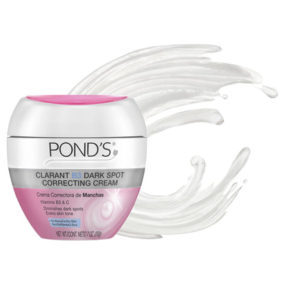 Pond's Clarant B3 Dark Spot Correcting Cream, Normal to Dry Skin, 7 oz (200 g)