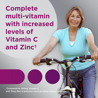 Centrum Silver Women 50+ Multivitamin, 100 Tablets