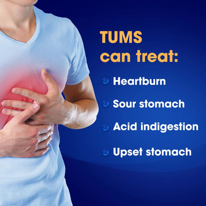 Tums Ultra 1000 Antacid, Assorted Fruit, 160 Tablets