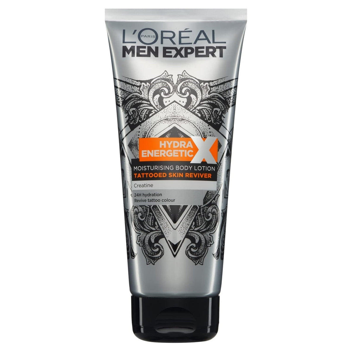L'Oreal Men Expert Hydra Energetic X Moisturizing Body Lotion 200 ml, Tattoo Skin Reviver