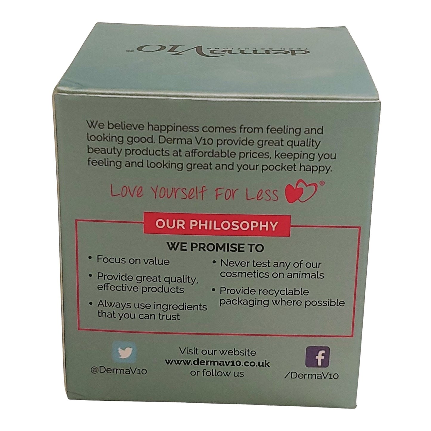 Derma Tech Solutions V10 Purifying Eucalyptus Clay Mask 50 ml