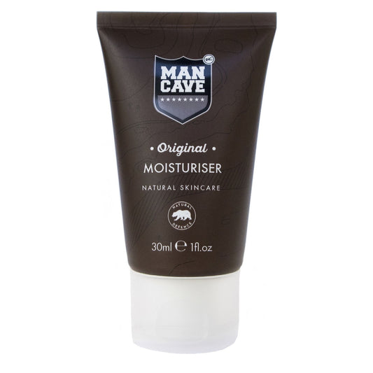 Mancave Original Facial Moisturizer, 30 ml - Travel Size - Hydrating Face Lotion