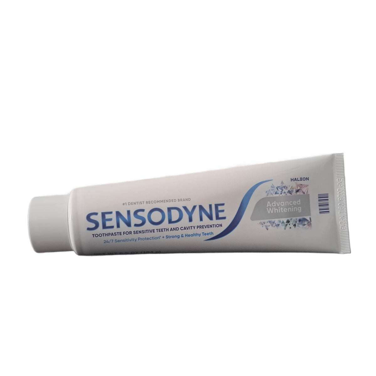 Sensodyne Advanced Whitening Toothpaste for Sensitive Teeth and Cavity Protection, 6.5 OZ (184 g)