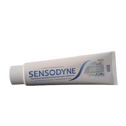 Sensodyne Advanced Whitening Toothpaste for Sensitive Teeth and Cavity Protection, 6.5 OZ (184 g)
