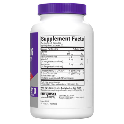 Nutramax Cosamin DS Joint Health, 210 Capsules