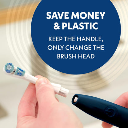 Spinbrush Smart Clean Dual Action Brush Head, Soft, 2 Replacement Heads