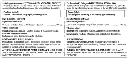 Genacol Original AminoLock Collagen 90 Capsules, Ultra-Hydrolyzed Collagen Peptides