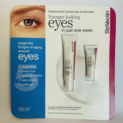 StriVectin Intensive Eye Concentrate for Wrinkles, 30 ml + 7 ml