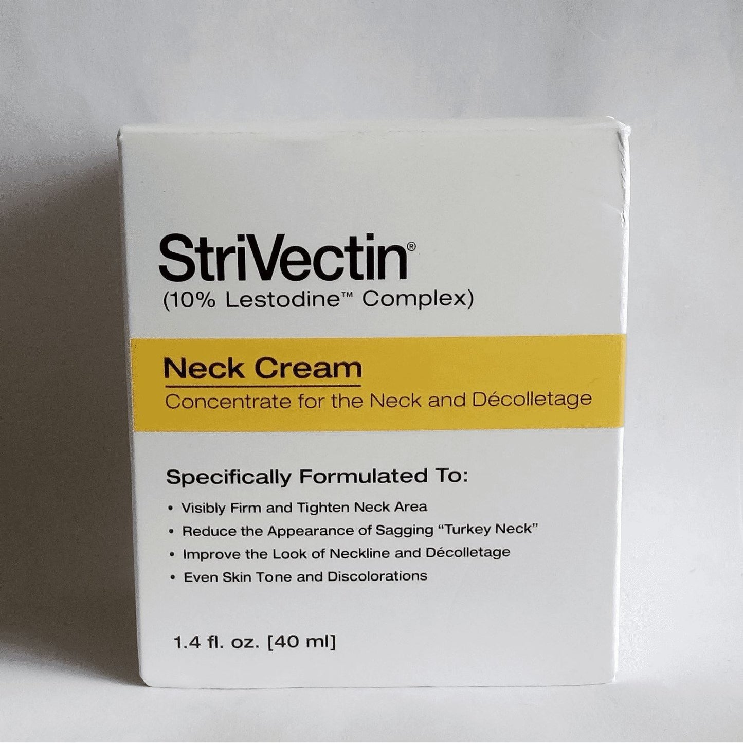 StriVectin Neck Cream Concentrate, Neck and Decolettage, 40 ml / 1.4 fl oz