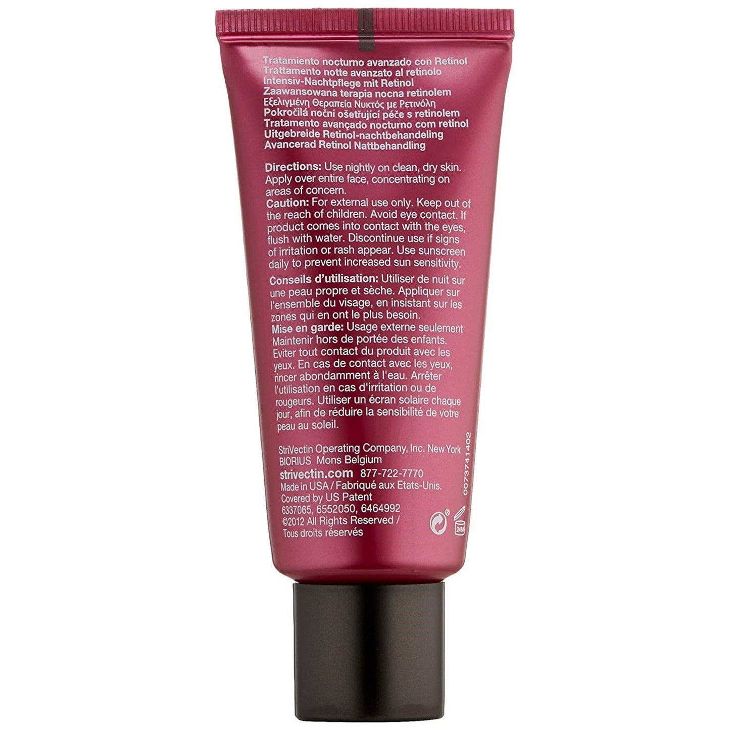 StriVectin-AR Advanced Retinol Night Treatment, 33 ml / 1.1 fl oz