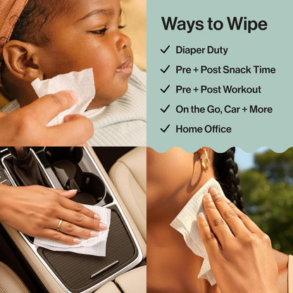 The Honest Company Clean Conscious Wipes, Geo Mood, 288 Wipes, Hypoallergenic & Fragrance Free