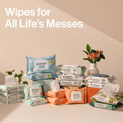 The Honest Company Clean Conscious Wipes, Geo Mood, 288 Wipes, Hypoallergenic & Fragrance Free
