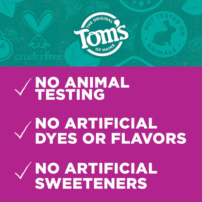 Tom's of Maine Antiplaque & Whitening Toothpaste, Spearmint Gel, 4 OZ (113 g)