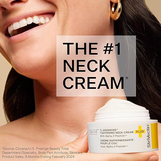 StriVectin TL Advanced Tightening Neck Cream PLUS w/ Alpha-3 Peptide, 30 ml / 1 FL OZ [12M]