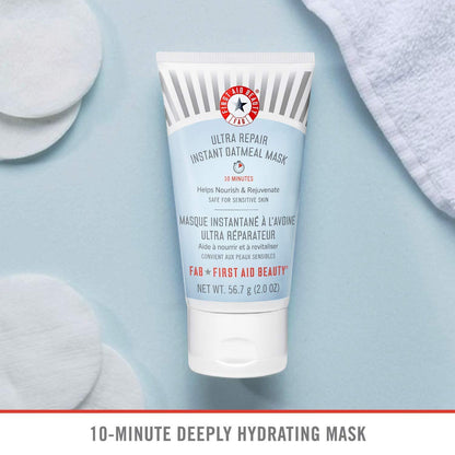 First Aid Beauty Ultra Repair Instant Oatmeal Mask, 56.7 g (2.0 oz)