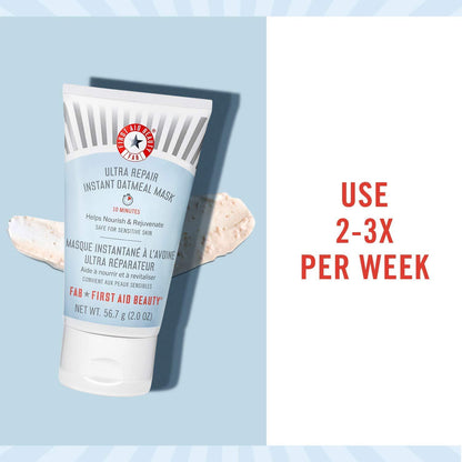 First Aid Beauty Ultra Repair Instant Oatmeal Mask, 56.7 g (2.0 oz)