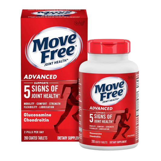 Schiff Move Free Advanced Joint Health, 200 Tablets